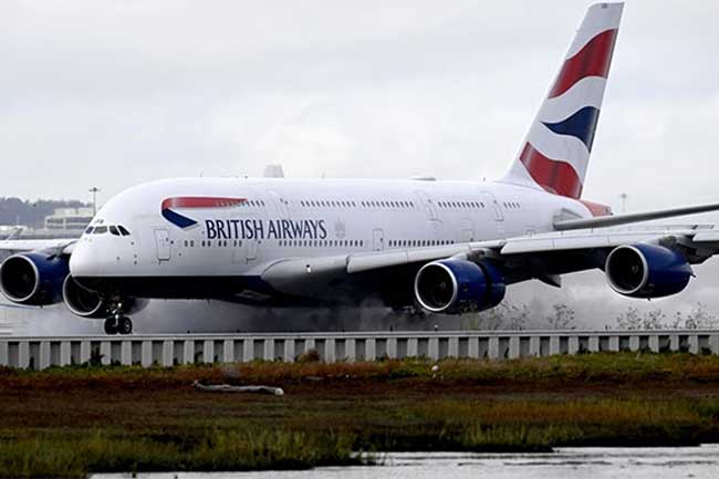 බ්‍රිතාන්‍ය ගුවන් සමාගම ශ්‍රී ලංකාව සමග යළි ගුවන් ගමන් අරඹයි