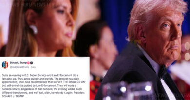 ධවල මන්දිර වාර්තාකරුවන්ගේ රාත්‍රී භෝජන සංග්‍රහයේ වෙඩික්කරු අත්අඩංගුවට ගත් බව ජනපති ට්‍රම්ප් කියයි