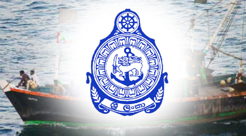 මත්ද්‍රව්‍ය ප්‍රවාහනය කළ බවට සැක බහුදින ධීවර යාත්‍රාවක් නාවික හමුදා භාරයට