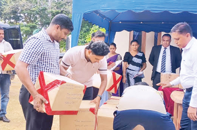 නඩු කට­යුතු අව­සන් කෝටි 200ක හෙරො­යින් පුලුස්සා විනාශ කරයි